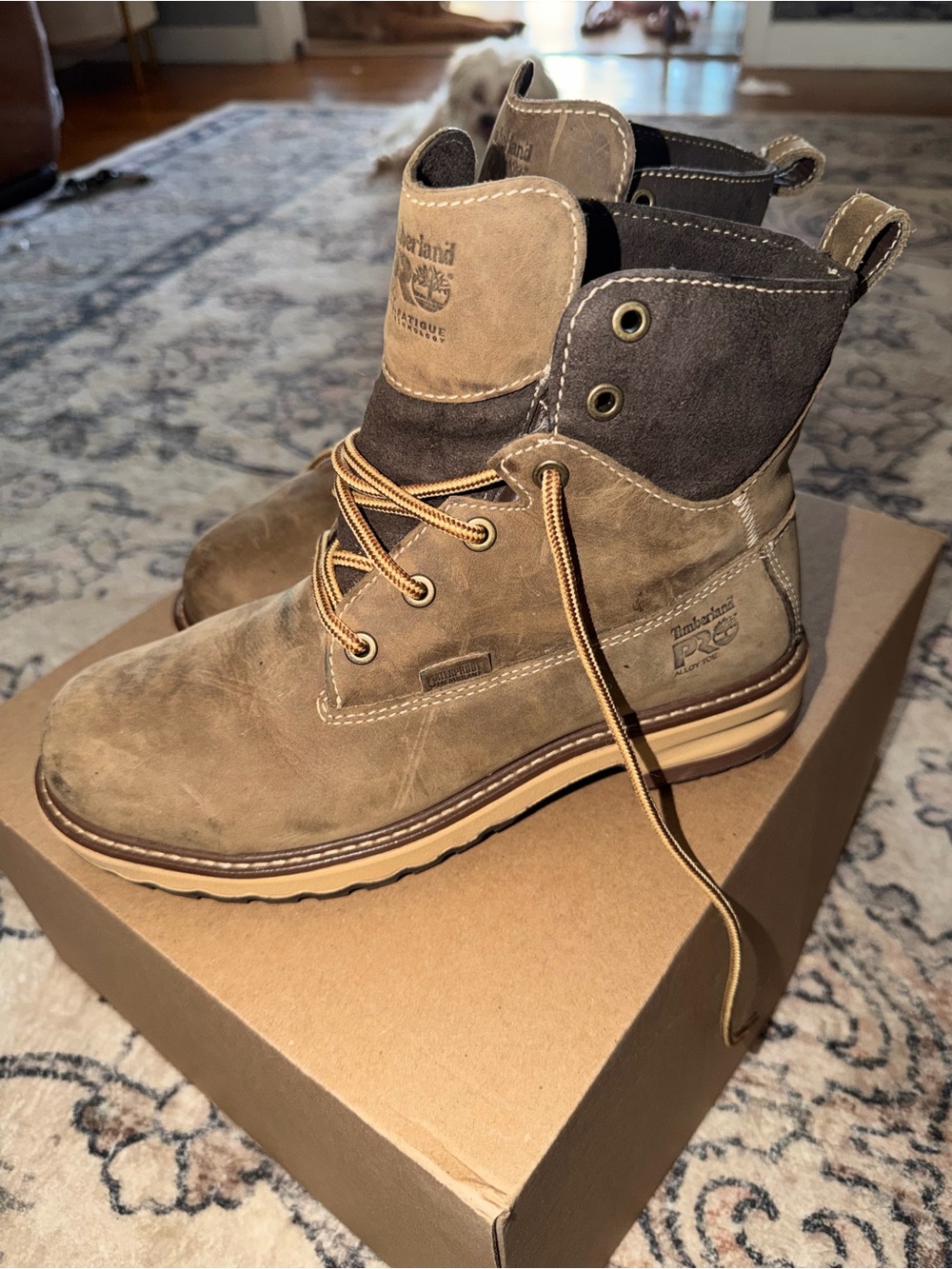 Timberland PRO Women’s Brown Work Boots Size 7